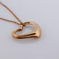 Tiffany and Co Heart Pendant. 18k Tiffany Elsa Peretti Heart Necklace