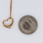 Tiffany and Co Heart Pendant. 18k Tiffany Elsa Peretti Heart Necklace