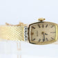 Genuine Rolex Diamond Watch. 14k YG Ladies Rolex Mechanical Windup Watch.