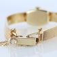 Genuine Rolex Diamond Watch. 14k YG Ladies Rolex Mechanical Windup Watch.