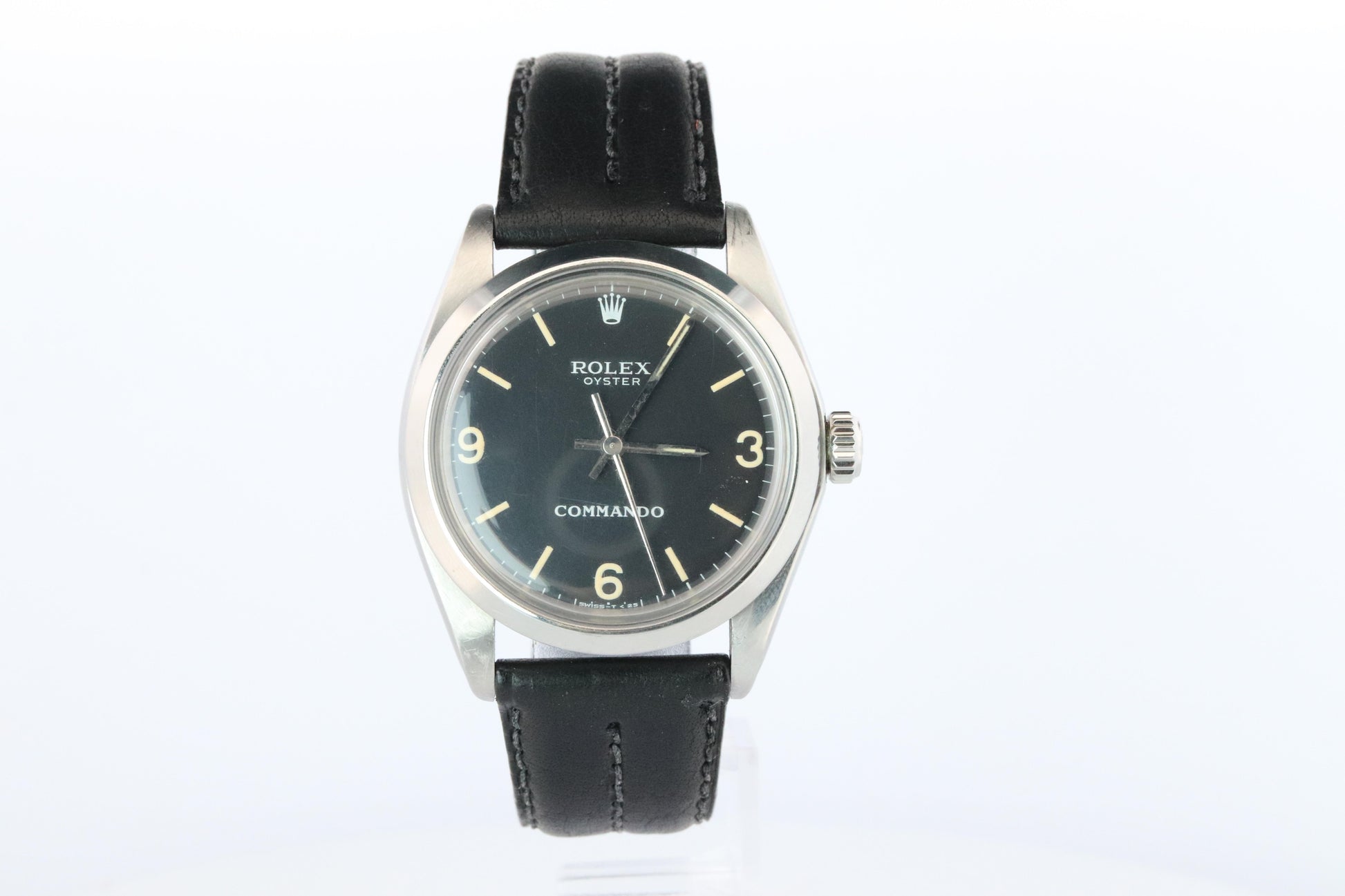 ROLEX Watch. Rolex ref. 6426. Stainless Steel Tastefully Customized.