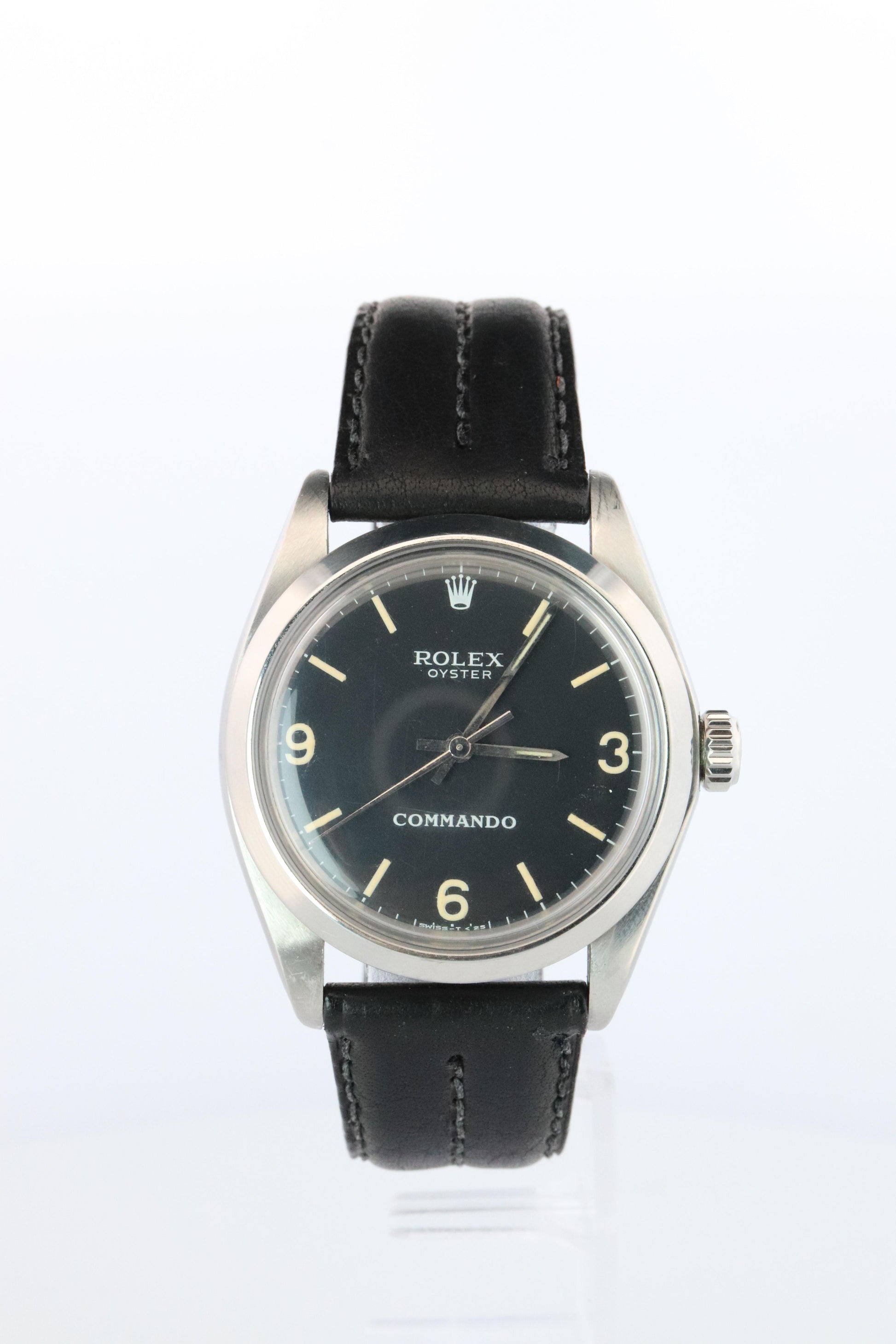 ROLEX Watch. Rolex ref. 6426. Stainless Steel Tastefully Customized.