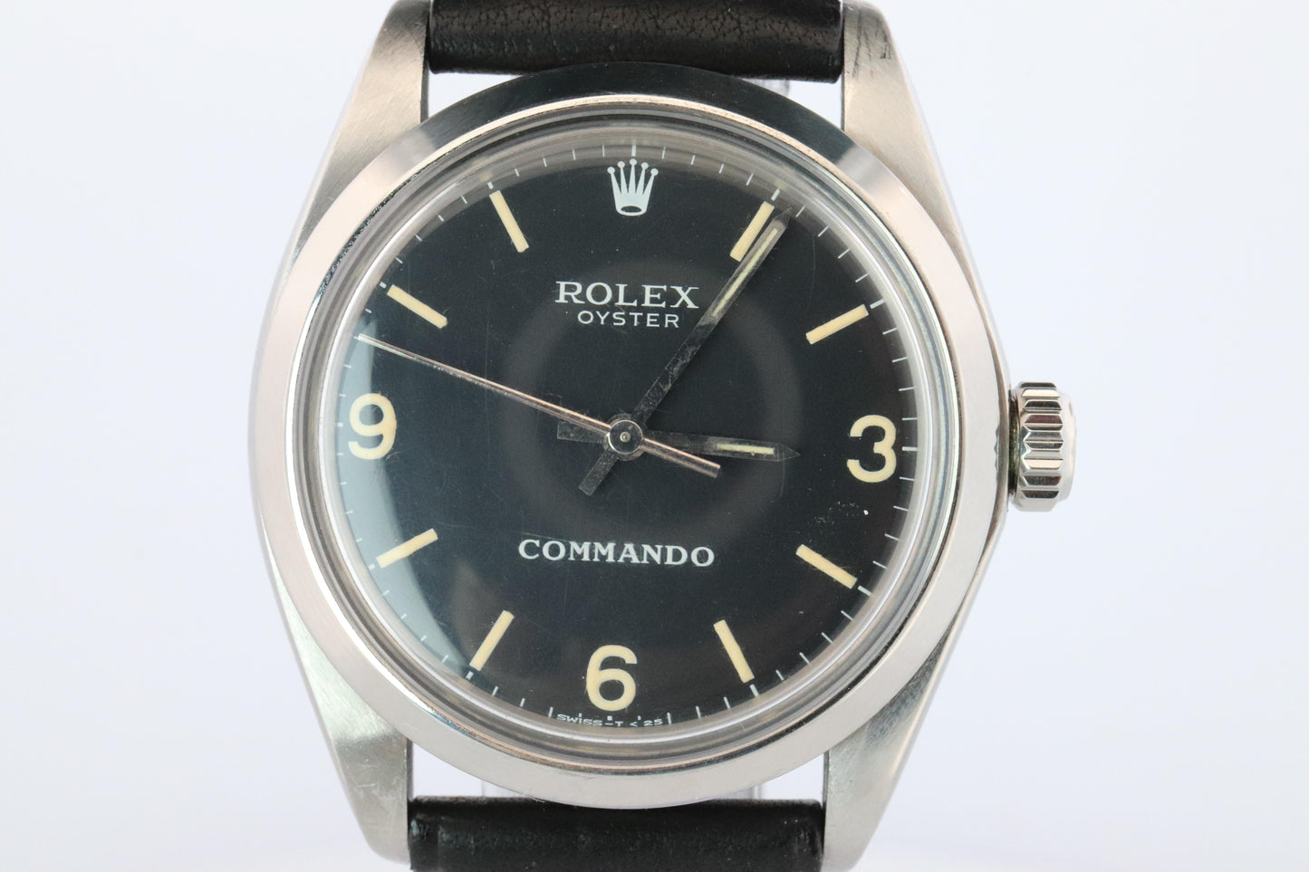 ROLEX Watch. Rolex ref. 6426. Stainless Steel Tastefully Customized.