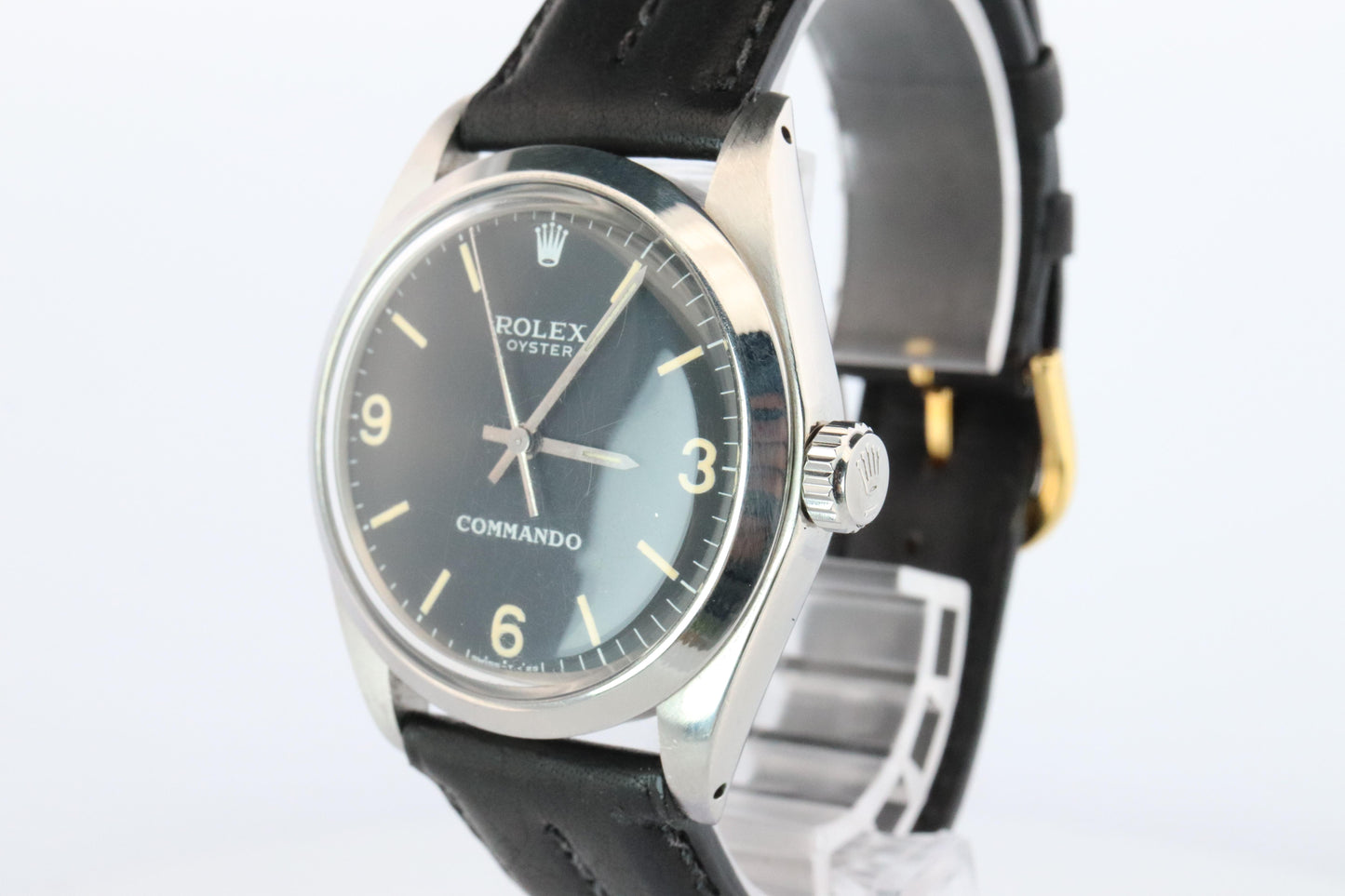 ROLEX Watch. Rolex ref. 6426. Stainless Steel Tastefully Customized.