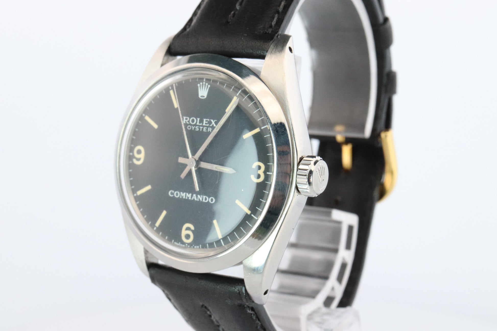 ROLEX Watch. Rolex ref. 6426. Stainless Steel Tastefully Customized.