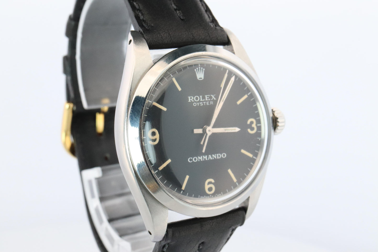 ROLEX Watch. Rolex ref. 6426. Stainless Steel Tastefully Customized.