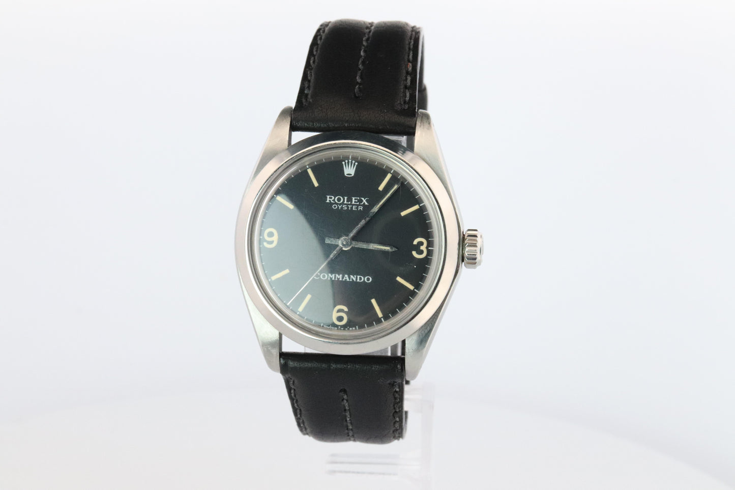 ROLEX Watch. Rolex ref. 6426. Stainless Steel Tastefully Customized.
