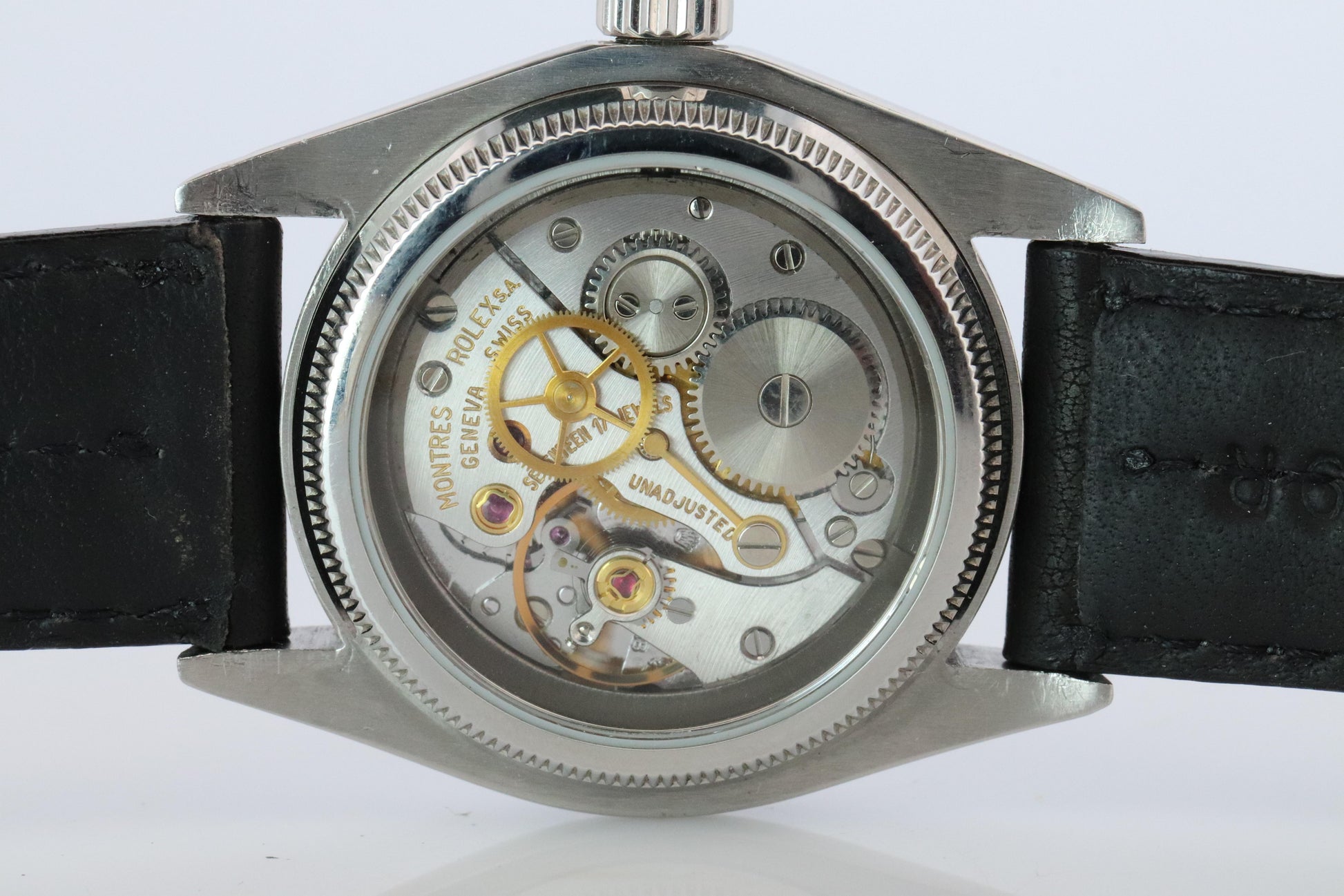 ROLEX Watch. Rolex ref. 6426. Stainless Steel Tastefully Customized.
