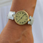 Cartier Watch. Must de Cartier Champagne Dial Vendome Round Argent 590003 30mm.