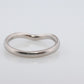 Vintage Tiffany and Co. Diamond Eternity Platinum Ring. Tiffany Curve PT950 band