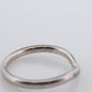 Vintage Tiffany and Co. Diamond Eternity Platinum Ring. Tiffany Curve PT950 band