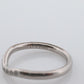 Vintage Tiffany and Co. Diamond Eternity Platinum Ring. Tiffany Curve PT950 band