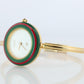 Vintage GUCCI Quartz 1100L Watch. Gucci Ladies Bangle Interchange 10 Bezel watch