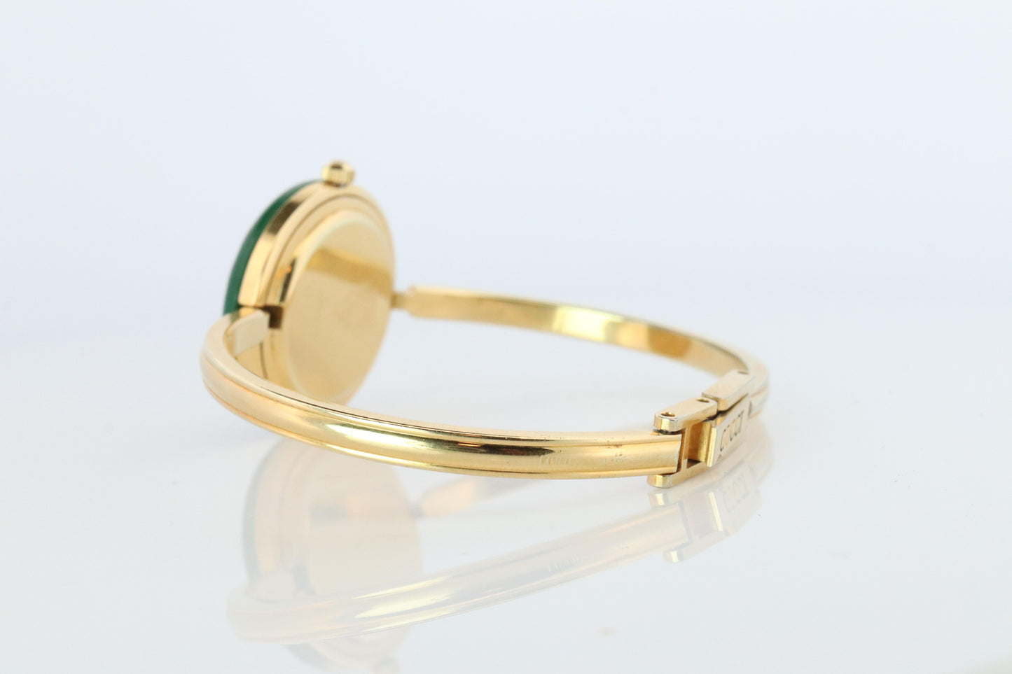 Vintage GUCCI Quartz 1100L Watch. Gucci Ladies Bangle Interchange 10 Bezel watch