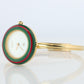 Vintage GUCCI Quartz 1100L Watch. Gucci Ladies Bangle Interchange 10 Bezel watch