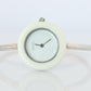 Vintage GUCCI Quartz 11/12.2 Watch Bezels Gucci Ladies Silver Bangle wristwatch