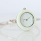 Vintage GUCCI Quartz 11/12.2 Watch Bezels Gucci Ladies Silver Bangle wristwatch