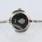 Vintage GUCCI Quartz 11/12.2 Watch Bezels Gucci Ladies Silver Bangle wristwatch