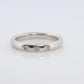 Vintage Tiffany and Co. Three Diamond Eternity Platinum Ring. Tiffany PT950 band