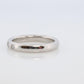 Vintage Tiffany and Co. Three Diamond Eternity Platinum Ring. Tiffany PT950 band