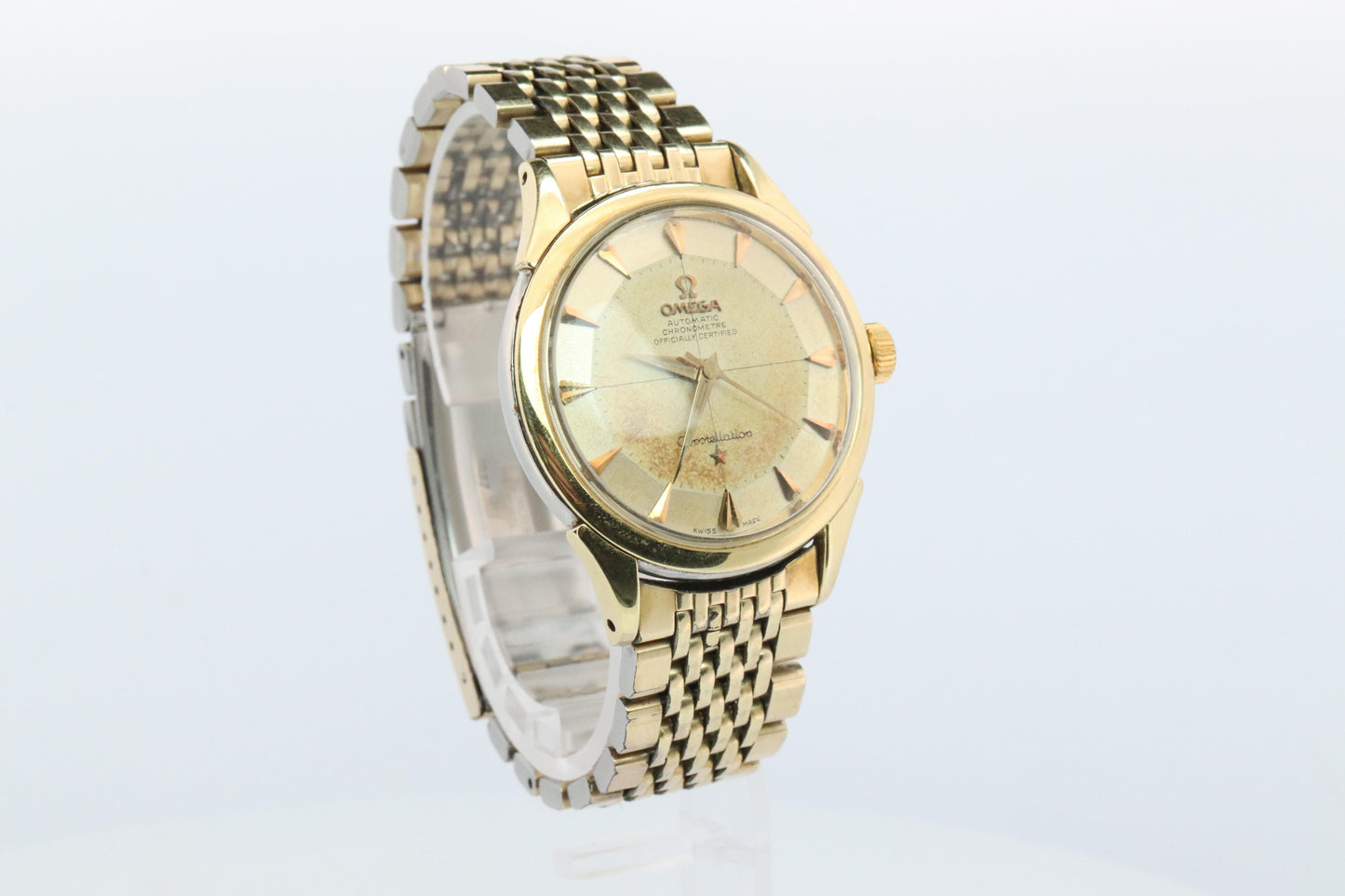 Omega Constellation Pie Pan Watch. Authentic Mens Omega Automatic 5852