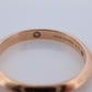 Louis Vuitton Band. 18k Diamond Knife Edge 2.5mm wedding band. Certified