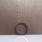 Bvlgari Ring. Bulgari Marry ME Platinum plain Band Pt950 Flat Genuine Bvlgari