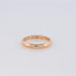 CARTIER 18k 750 Yellow Gold Ring. Cartier 2.5mm 18k wedding band.
