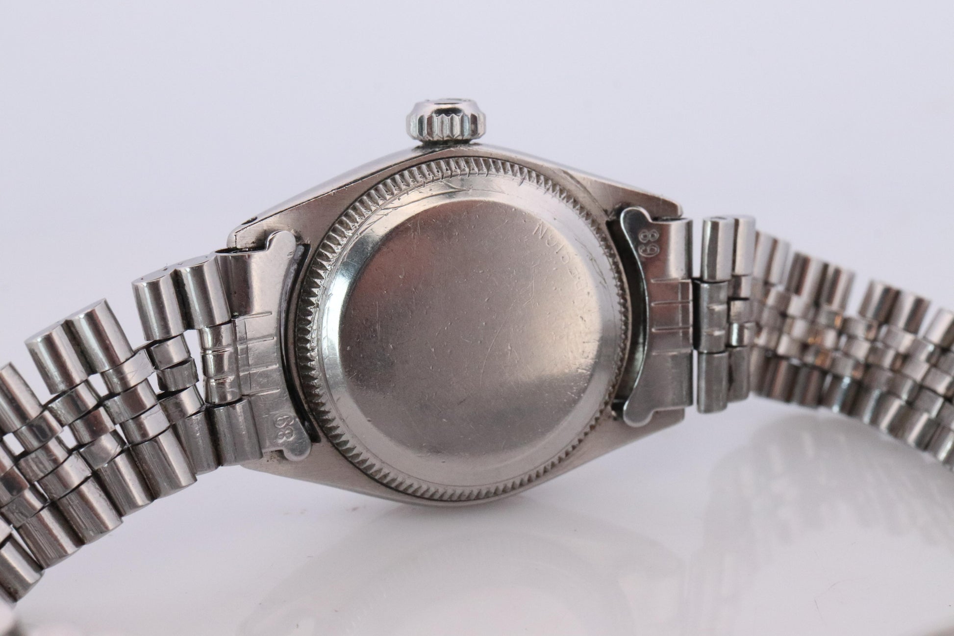 Genuine Rolex 6517 Oyster Perpetual Watch. Ladies ROLEX Automatic WG Bezel.