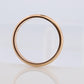 CARTIER 18k 750 Yellow Gold Ring. Cartier 2.5mm 18k wedding band.