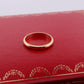 CARTIER 18k 750 Yellow Gold Ring. Cartier 2.5mm 18k wedding band.
