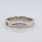 Bvlgari Ring. Infinito PT950 Platinum Diamond solitaire Bulgari Band.