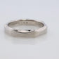 Bvlgari Ring. Infinito PT950 Platinum Diamond solitaire Bulgari Band.