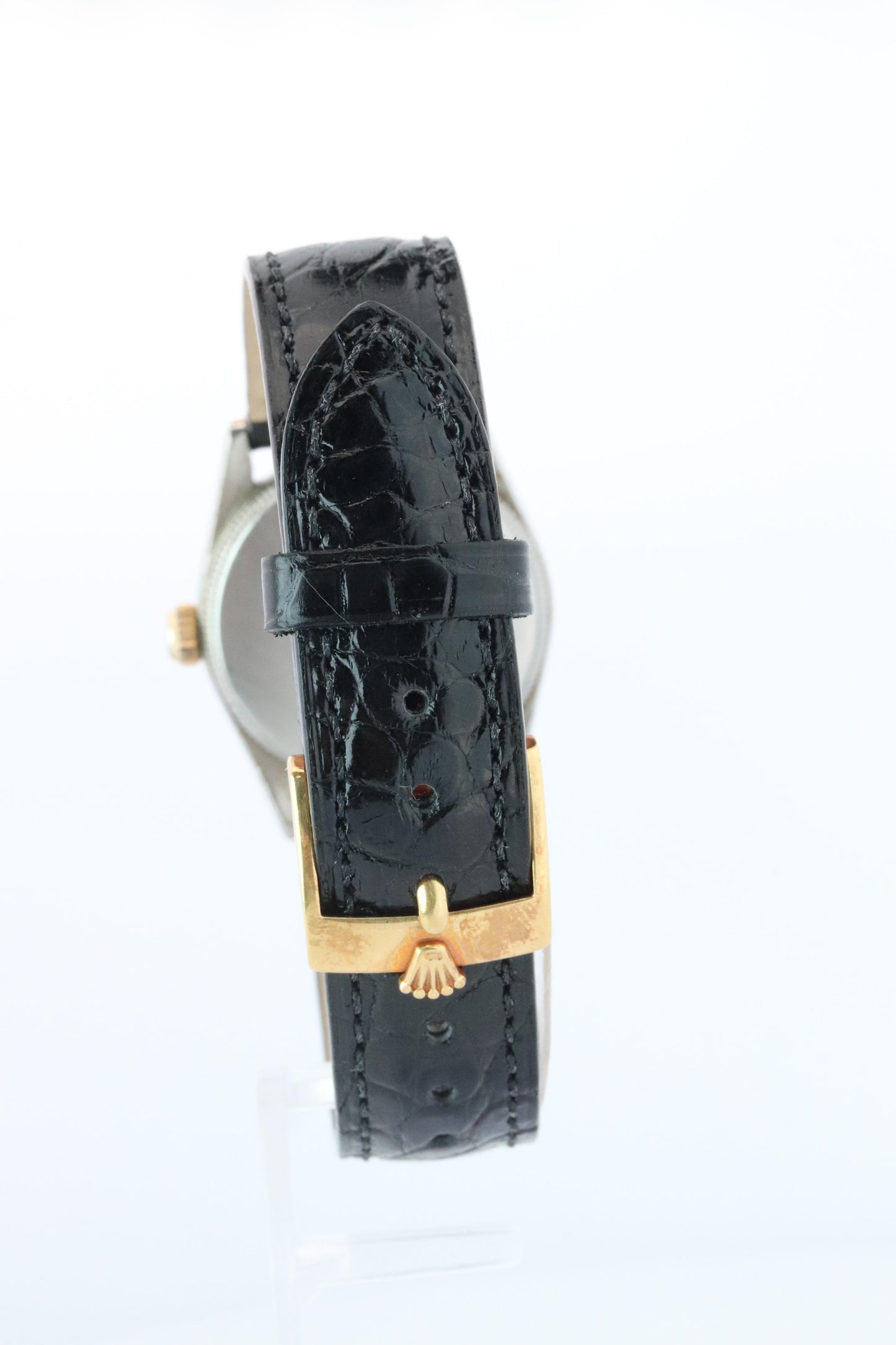 Vintage Rolex Watch. ROLEX Oyster SPEEDKING 4220 SS and 9k Bezel. Engraved