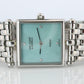 Van Cleef and Arpels 522642 watch. Classique Square Blue Shell Dial