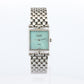 Van Cleef and Arpels 522642 watch. Classique Square Blue Shell Dial