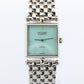 Van Cleef and Arpels 522642 watch. Classique Square Blue Shell Dial