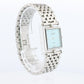 Van Cleef and Arpels 522642 watch. Classique Square Blue Shell Dial