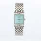 Van Cleef and Arpels 522642 watch. Classique Square Blue Shell Dial