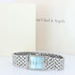 Van Cleef and Arpels 522642 watch. Classique Square Blue Shell Dial
