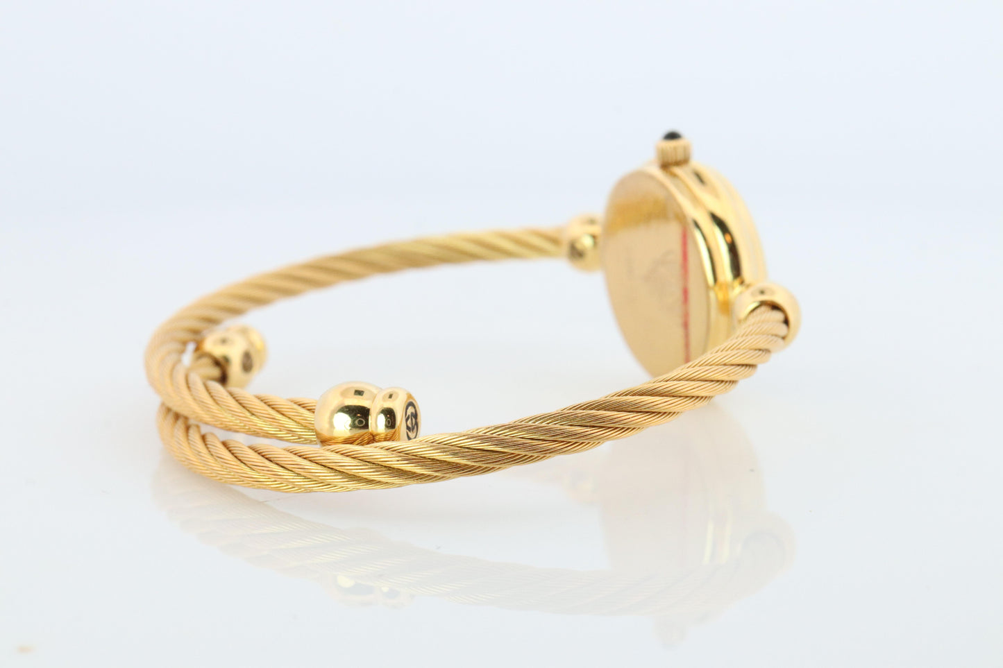 Vintage GUCCI Quartz 2700.2.L  Watch. Gucci Ladies Bangle Gold Tone Wristwatch