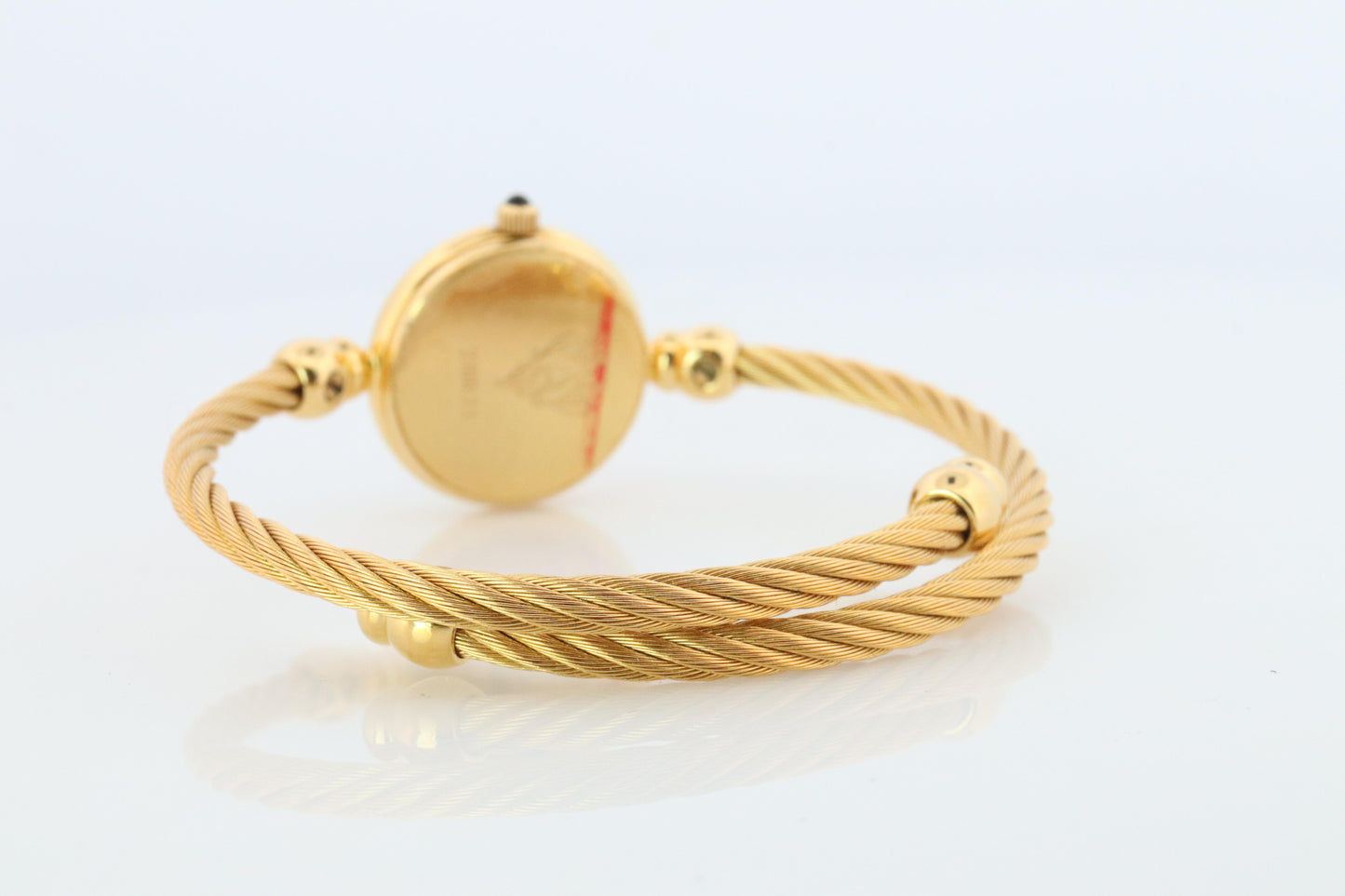 Vintage GUCCI Quartz 2700.2.L  Watch. Gucci Ladies Bangle Gold Tone Wristwatch