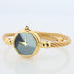 Vintage GUCCI Quartz 2700.2.L  Watch. Gucci Ladies Bangle Gold Tone Wristwatch