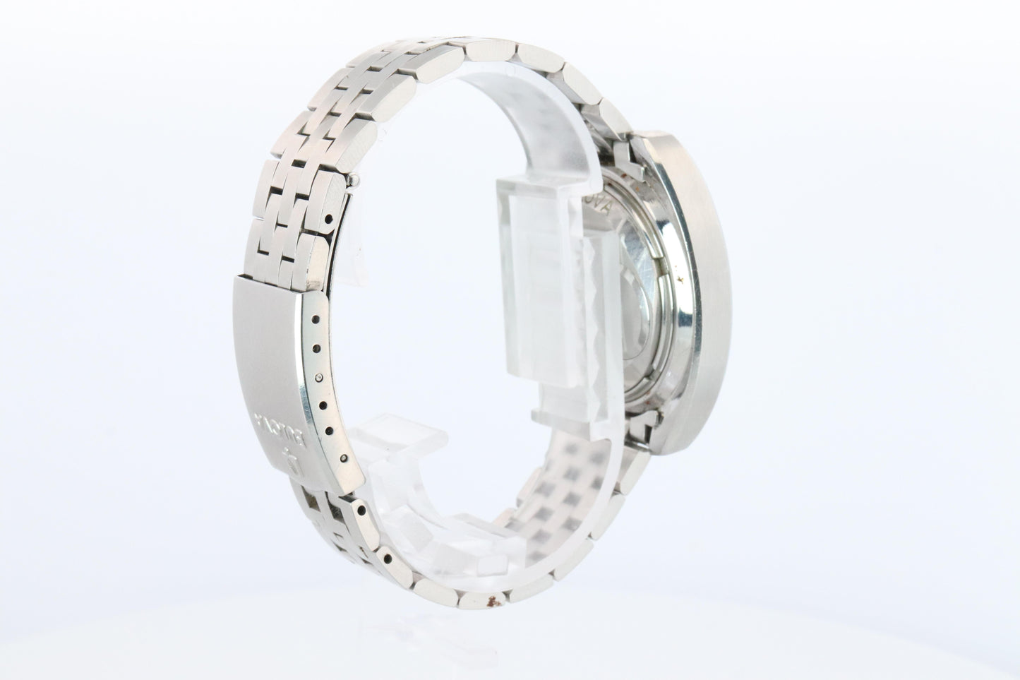 Vintage BULOVA Accutron watch. Spaceview Bulova Accutron Electric Transparent.