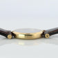 Genuine Cartier Watch. Must de Cartier Vendome Round Argent Vermeil Brown ladies