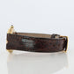 Genuine Cartier Watch. Must de Cartier Vendome Round Argent Vermeil Brown ladies