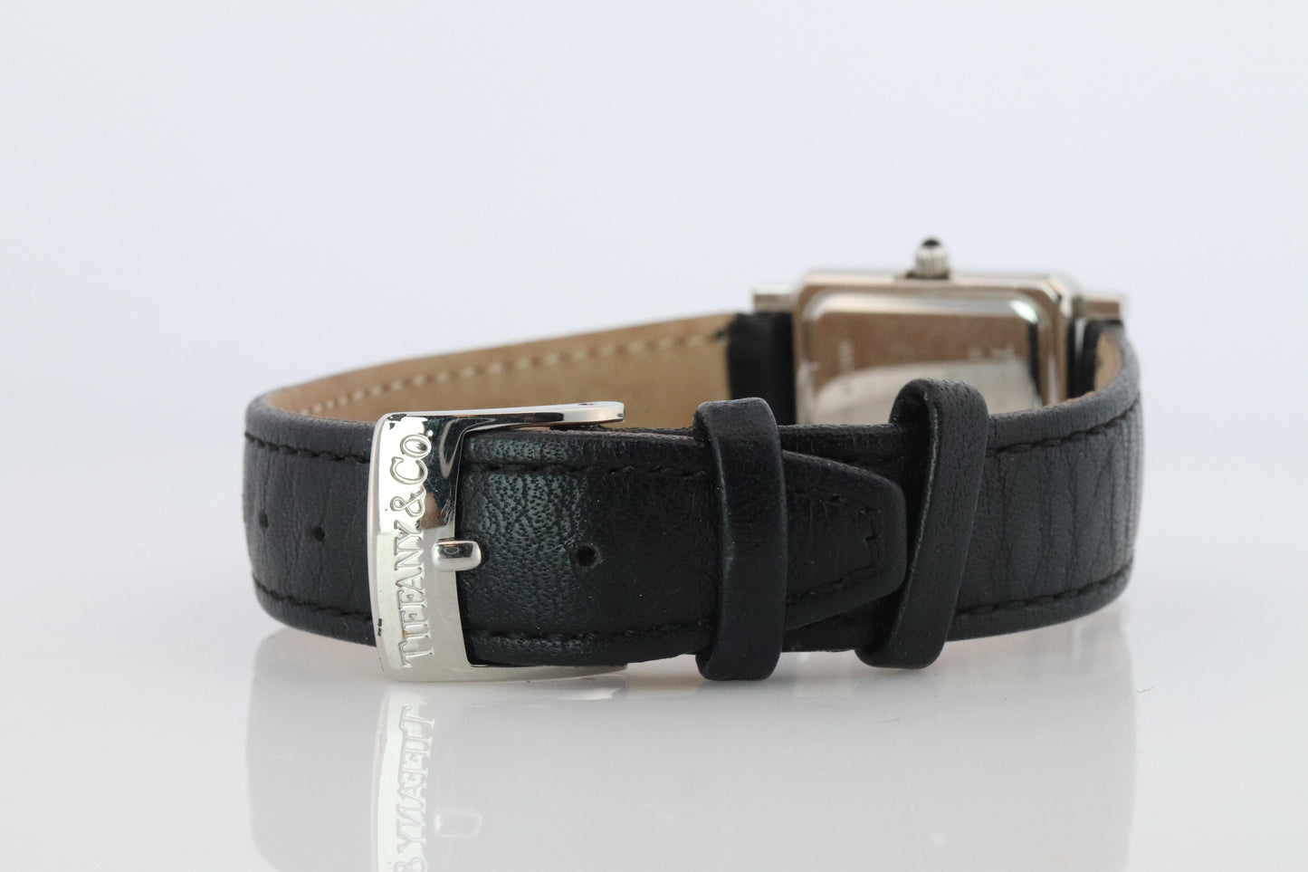 Tiffany and Co Watch. Tiffany Tank Quartz Watch. T&CO Square Portfolio.