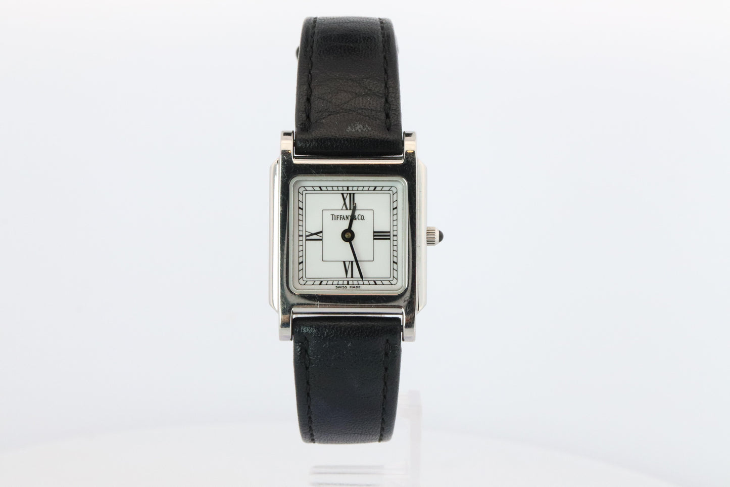 Tiffany and Co Watch. Tiffany Tank Quartz Watch. T&CO Square Portfolio.