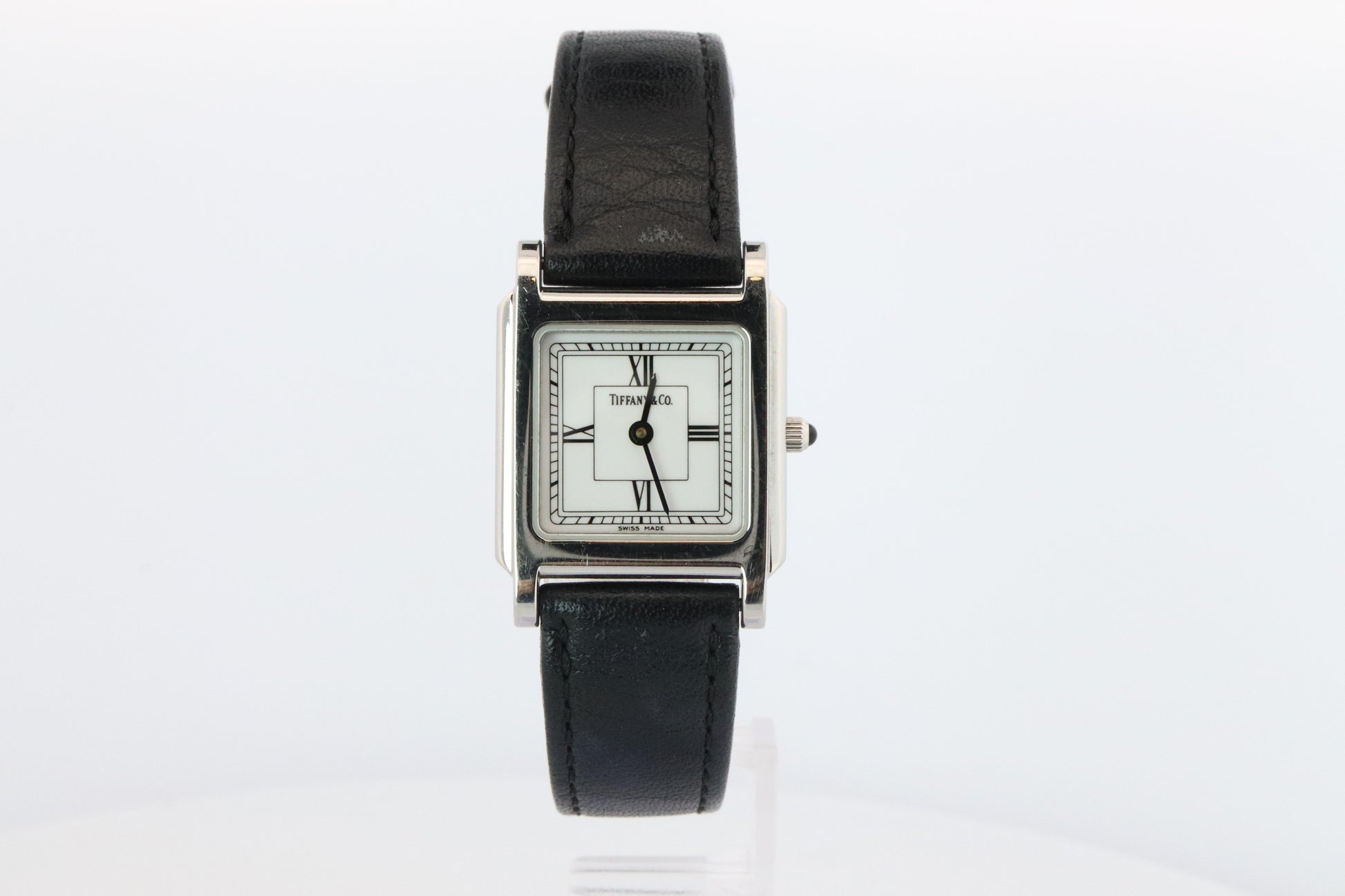 Tiffany and Co Watch. Tiffany Tank Quartz Watch. T&CO Square Portfolio.