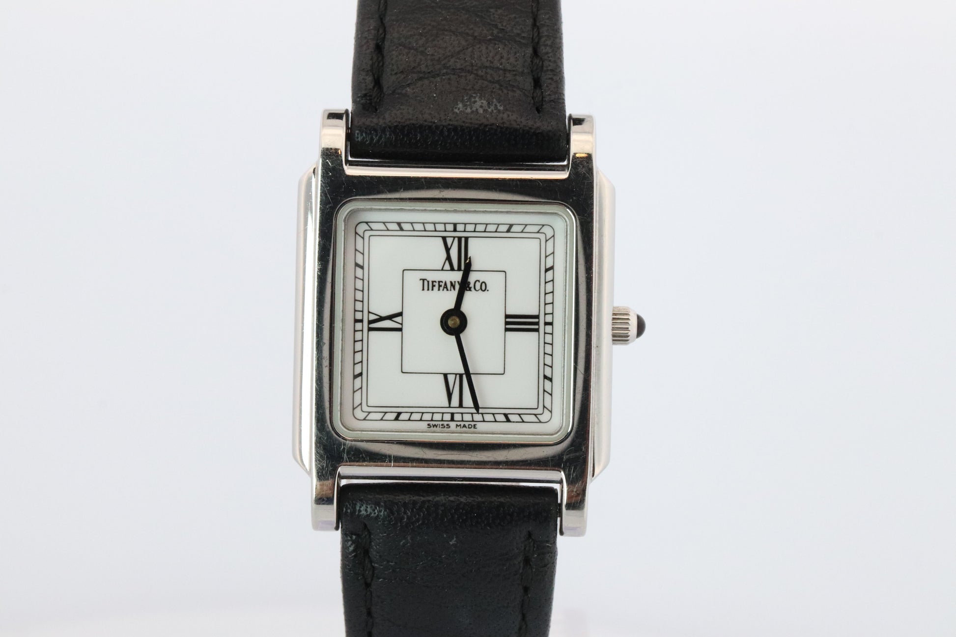 Tiffany and Co Watch. Tiffany Tank Quartz Watch. T&CO Square Portfolio.